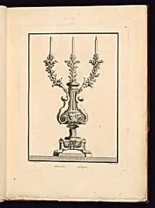 Girandole (Candelabra) Design by Jean François Forty, active 1775 – 1790