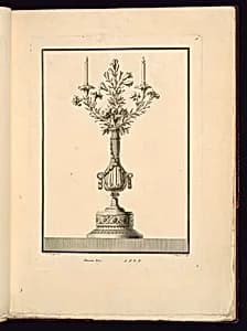 Girandole (Candelabra) Design by Jean François Forty, active 1775 – 1790