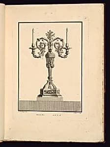 Girandole (Candelabra) Design by Jean François Forty, active 1775 – 1790