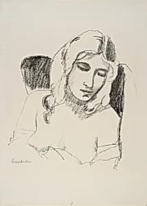 Girl Asleep by Walt Kuhn