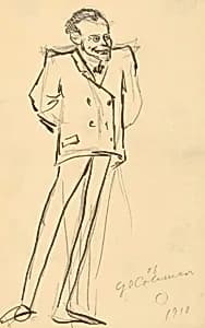 Glenn O. Coleman by Marjorie Organ, 1886 - 1930