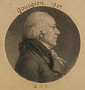 Gourgeon by Charles Balthazar Julien Févret de Saint-Mémin, 12 Mar 1770 - 23 Jun 1852