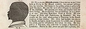 Grabeau by John Warner Barber, 2 Feb 1798 - 22 Jun 1885