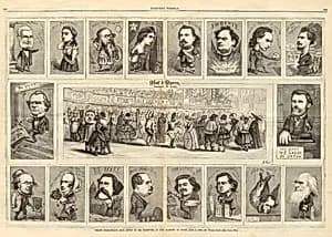 Grand Masquerade Ball by Thomas Nast, 27 Sep 1840 - 7 Dec 1902