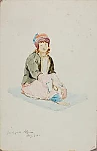 Greek Girl (Pilgrim) by Miner Kilbourne Kellogg