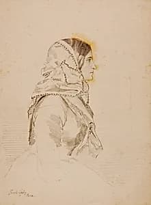 Greek Lady, Pera by Miner Kilbourne Kellogg