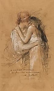 Greeting by Antoine Calbet, French