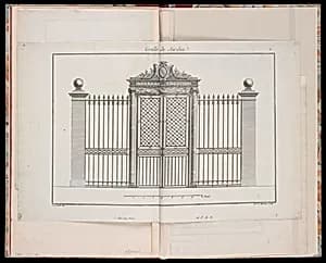 Grille de Jardin by Richard de Lalonde, French, active 1780–96