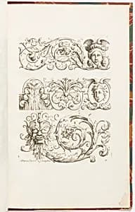 Grotesque Ornament Designs by Jean Bérain, the elder, French, 1640 – 1711