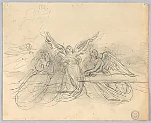 Group of Angels by Francis Augustus Lathrop, (American, 1849–1909)