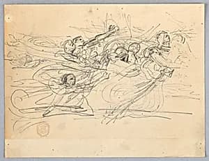 Group of Angels by Francis Augustus Lathrop, (American, 1849–1909)