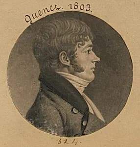 Guenet by Charles Balthazar Julien Févret de Saint-Mémin, 12 Mar 1770 - 23 Jun 1852