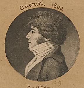 Guenin by Charles Balthazar Julien Févret de Saint-Mémin, 12 Mar 1770 - 23 Jun 1852