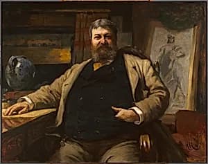 H. H. Richardson by Hubert Von Herkomer, 26 May 1849 - 31 Mar 1914