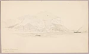 Harbor of Palermo by George Elbert Burr