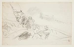 Hard-a-Port by Winslow Homer, American, 1836–1910
