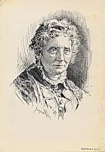 Harriet Beecher Stowe by Jacques Reich, 10 Aug 1852 - 8 Jul 1923