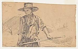 Haymaking by Winslow Homer, American, 1836–1910