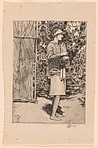 Helen Wills Moody by Childe Hassam, 17 Oct 1859 - 27 Aug 1935