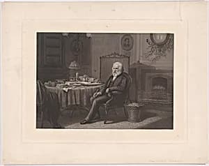 Henry Wadsworth Longfellow by Samuel Hollyer, 1826 - 1919