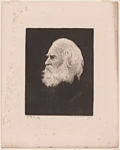 Portrait of William Merritt Chase, 1 Nov 1849 - 25 Oct 1916