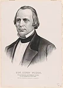 Henry Wilson by Currier & Ives Lithography Company, active 1857 - 1907