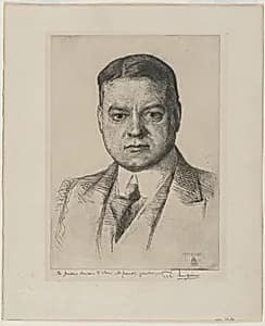 Herbert Hoover by Leo Mielziner, 1869 - 1935