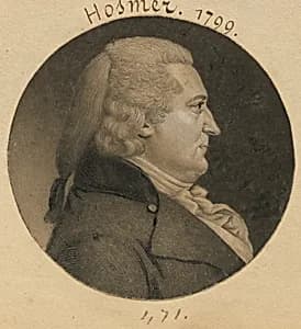 Hezekiah Lord Hosmer by Charles Balthazar Julien Févret de Saint-Mémin, 12 Mar 1770 - 23 Jun 1852