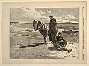 High Tide by Winslow Homer, American, 1836–1910