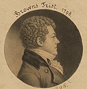 Hore Browse Trist by Charles Balthazar Julien Févret de Saint-Mémin, 12 Mar 1770 - 23 Jun 1852