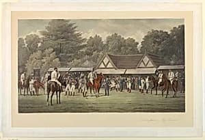 Hurlingham - The Pavilion by H. Jamyn Brooks