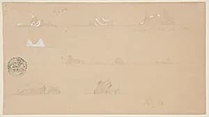 Iceberg Sketches, Canada by Frederic Edwin Church, American, 1826–1900
