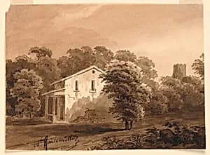 In a Park by Charles Nicolas Ransonnette, French, 1793 - 1877