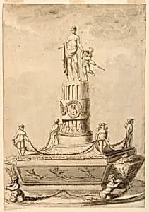 Inkstand by Giuseppe Barberi, Italian, 1746–1809