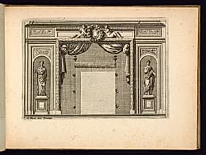 Interior Alcove by Jean Le Pautre, French, 1618–1682