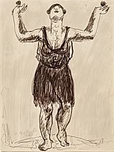 Portrait of Abraham Walkowitz, American, b. Tyumen, Russia, 1878–1965