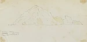 Island near Adalia by Miner Kilbourne Kellogg
