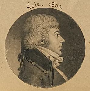 J. B. Loir by Charles Balthazar Julien Févret de Saint-Mémin, 12 Mar 1770 - 23 Jun 1852