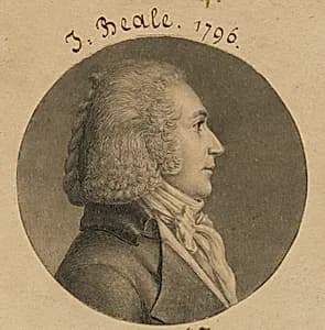 J. Beale by Charles Balthazar Julien Févret de Saint-Mémin, 12 Mar 1770 - 23 Jun 1852