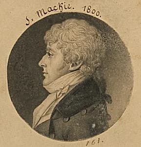 J. McKie by Charles Balthazar Julien Févret de Saint-Mémin, 12 Mar 1770 - 23 Jun 1852