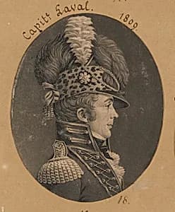 Jacint Laval by Charles Balthazar Julien Févret de Saint-Mémin, 12 Mar 1770 - 23 Jun 1852