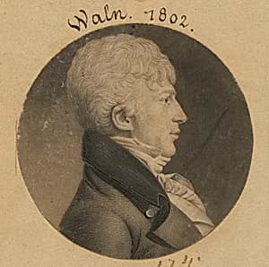 Jacob S. Waln by Charles Balthazar Julien Févret de Saint-Mémin, 12 Mar 1770 - 23 Jun 1852