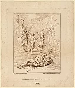 Jacob's Vision by Francesco Bartolozzi, Italian, active England, 1727–1815
