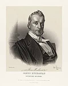 James Buchanan by Charles Fenderich, 1805 - 1887