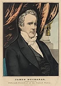 James Buchanan by Nathaniel Currier, 27 Mar 1813 - 20 Nov 1888
