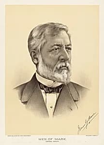 James Gillespie Blaine by Buek & Lindner Lithography Company, active 1880 - 1890?