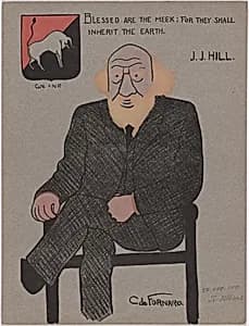 James Jerome Hill by Carlo de Fornaro, 1871 - 1949