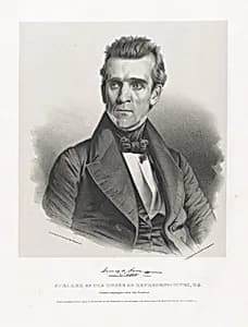 James K. Polk by Charles Fenderich, 1805 - 1887