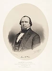 James Lawrence Orr by Francis D'Avignon, 29 Oct 1813 - c. 1871