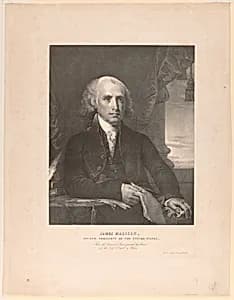 James Madison by Nicolas Eustache Maurin, 1799 - 1850